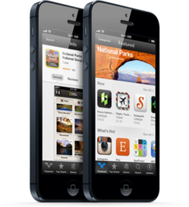 App Store on iPhone 5