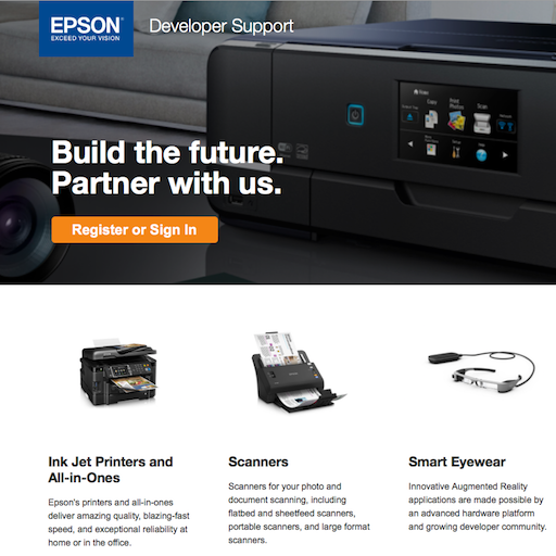 Epson Developer Support Site